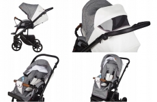 Детская коляска 2 в 1 Baby Merc Mosca MO/01B